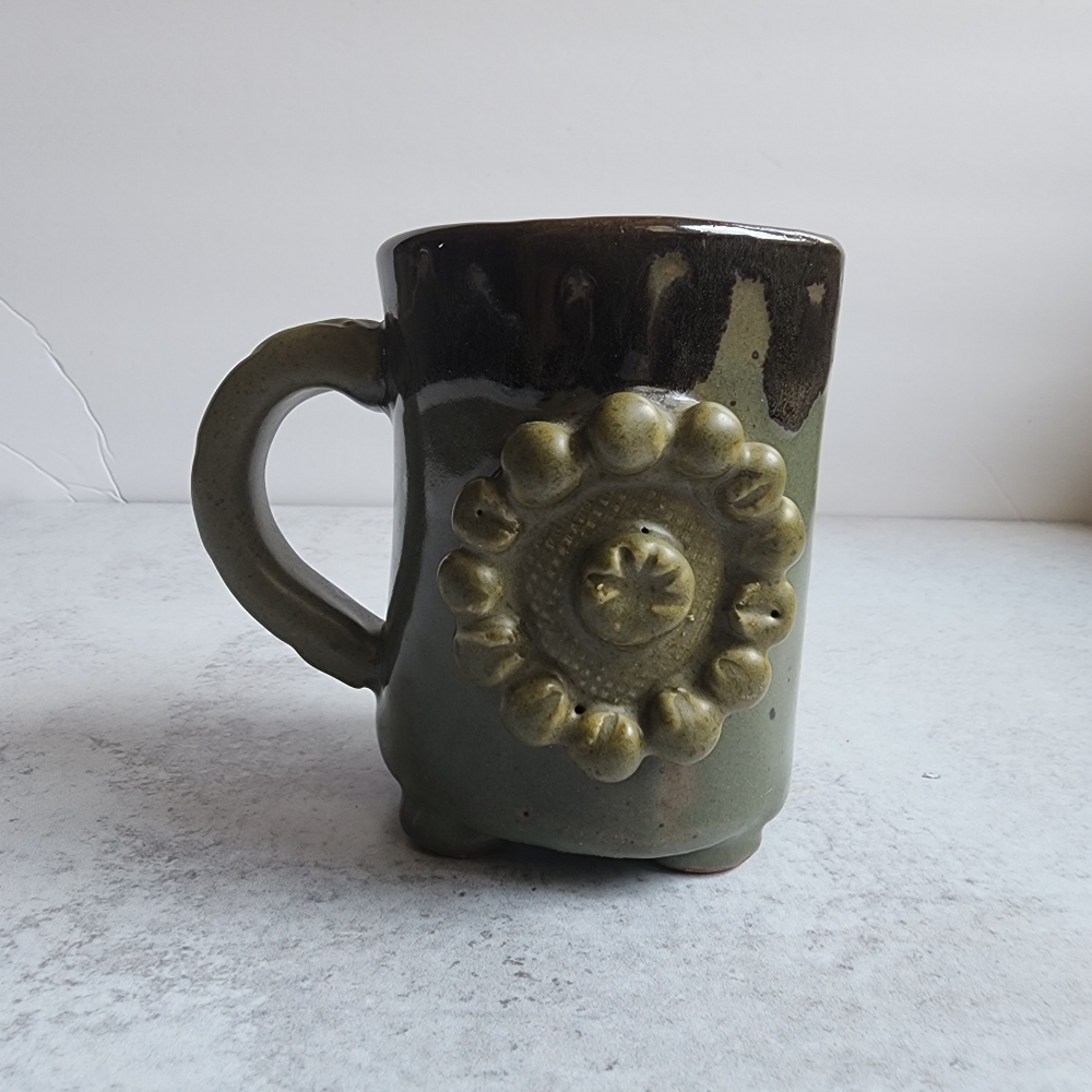 Vintage handmade mug